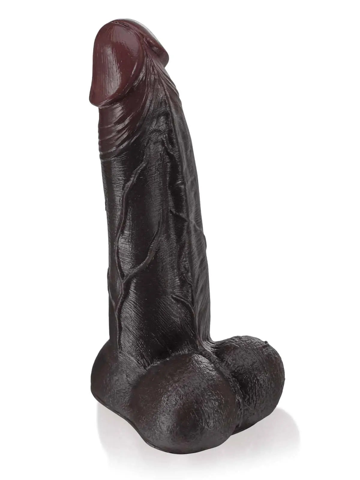 Anja - Riesen Dicker Dildo Mit Gleitender Haut und Beweglichen Hoden - 27,5 cm