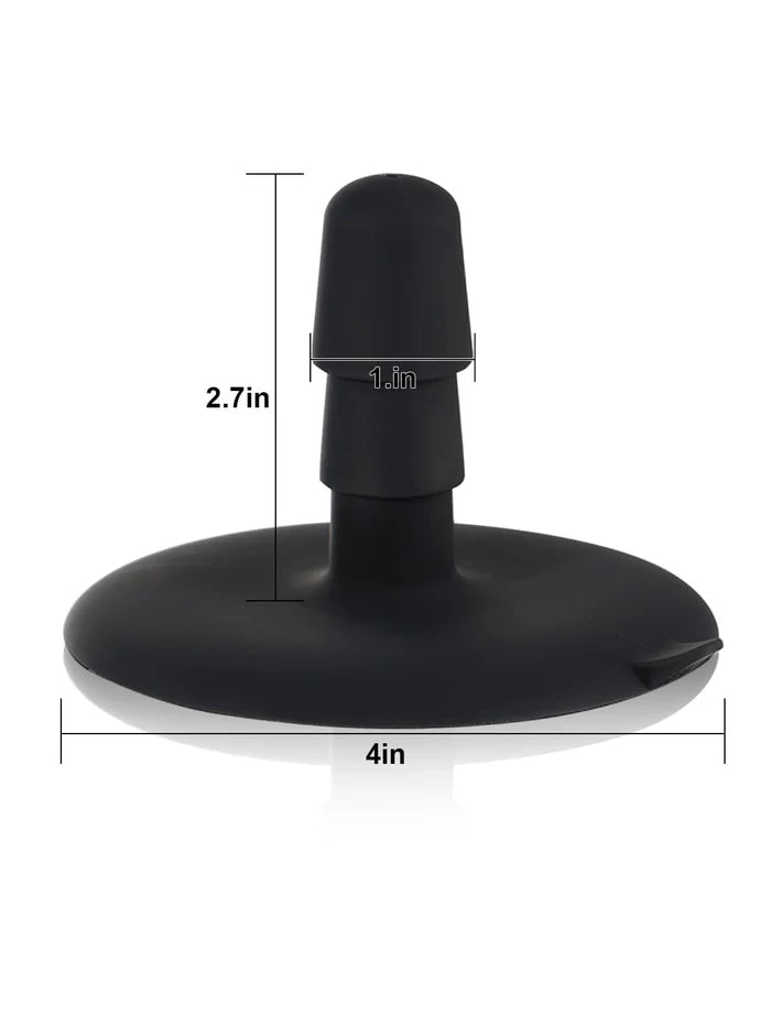 Anja - Riesen Dicker Dildo Mit Gleitender Haut und Beweglichen Hoden - 27,5 cm