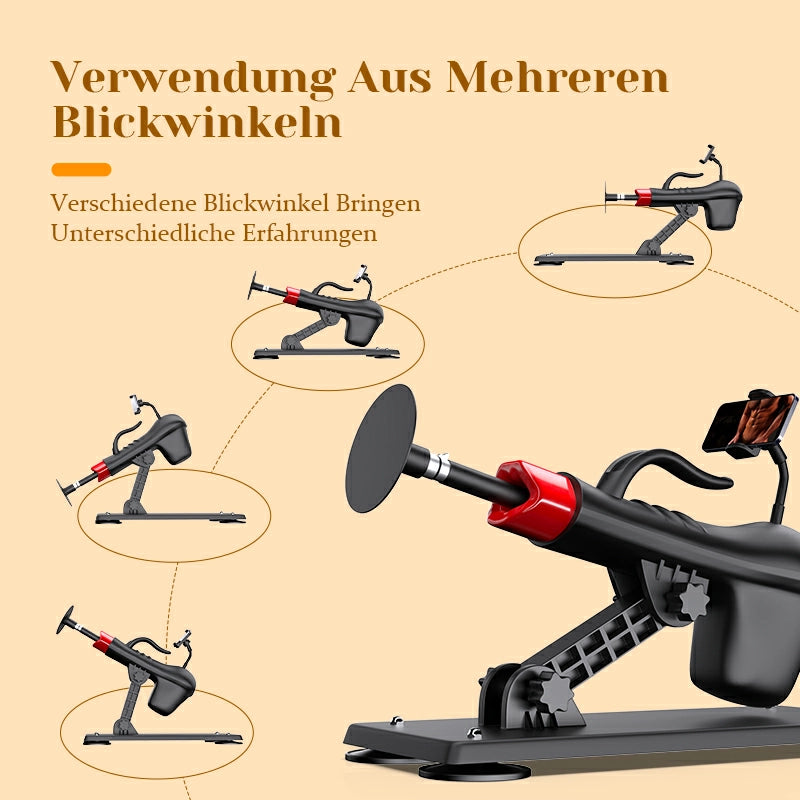 Atlas - Komplettes Sexmaschine-Set mit 3 Dildos und Handyhalter