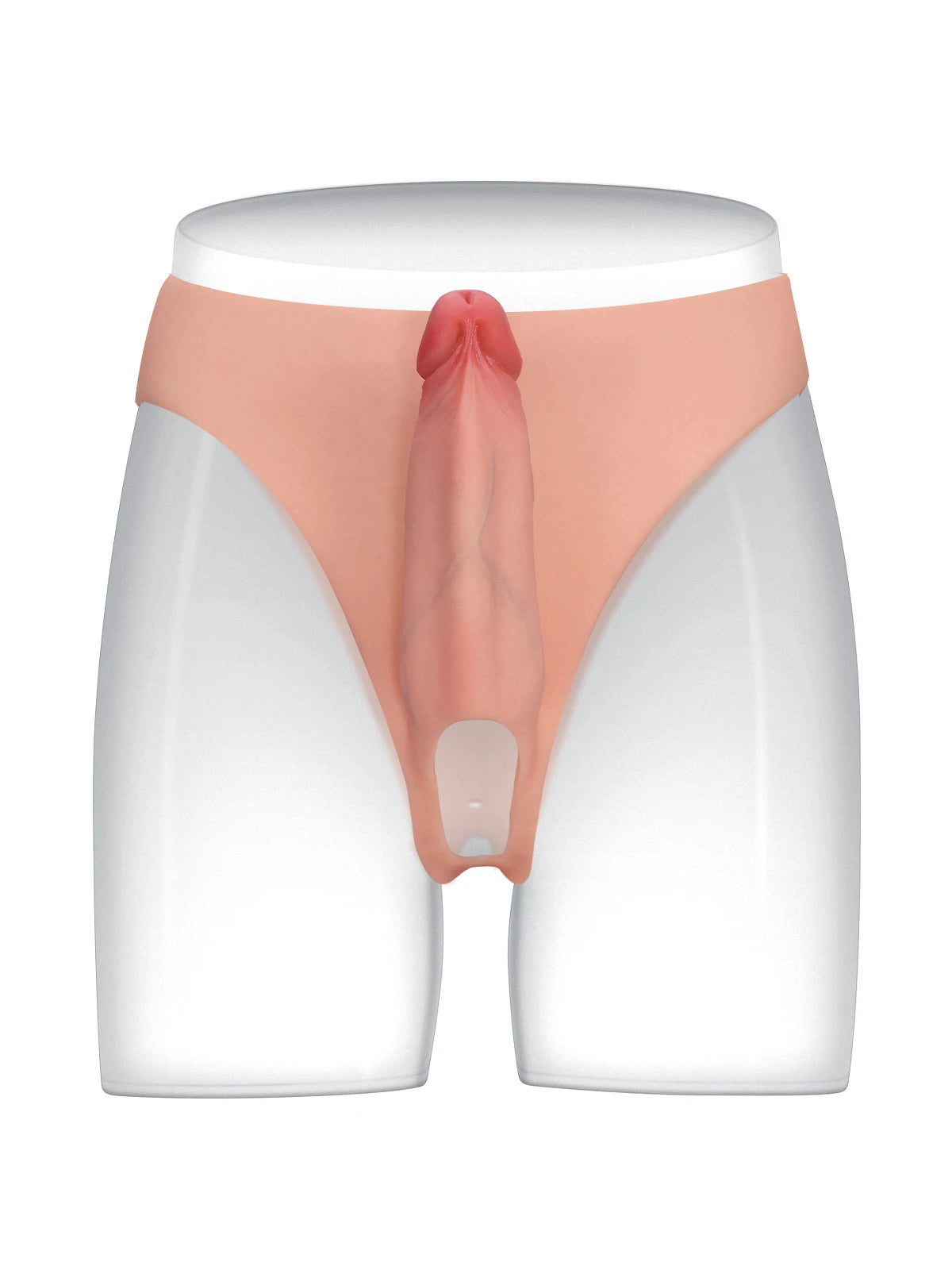 Casey - Hohler Strap-On-Dildo · Tragbar · Premium-Silikon - 15,5 cm