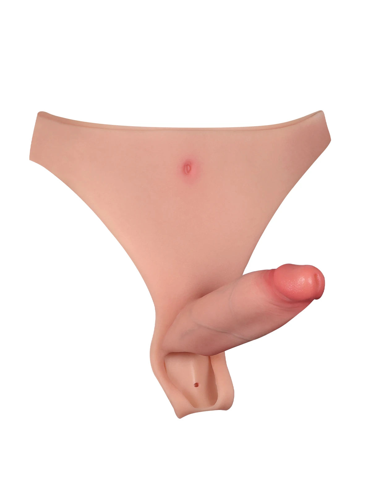 Casey - Hohler Strap-On-Dildo · Tragbar · Premium-Silikon - 15,5 cm