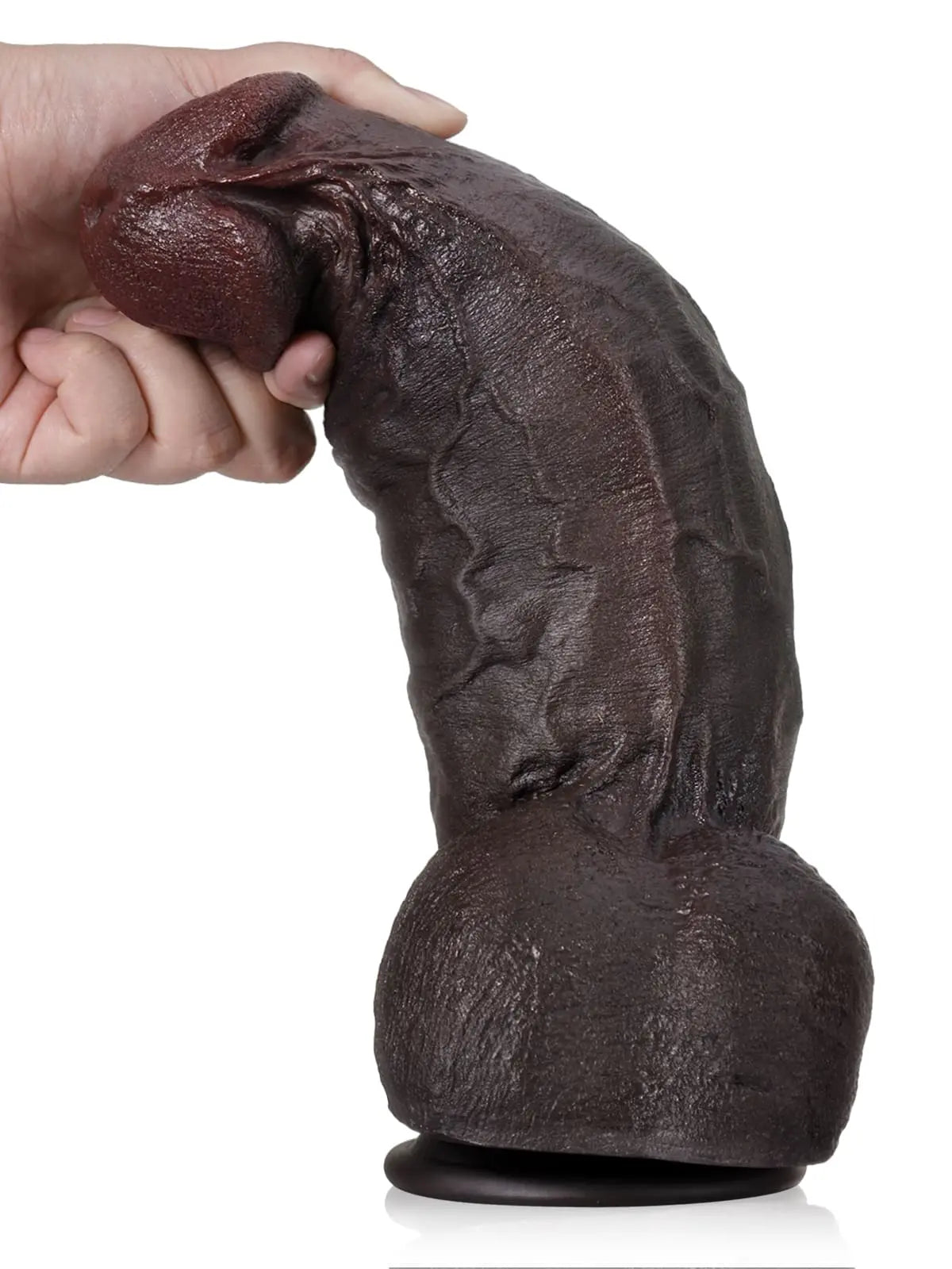 Dirk - Großer, dicker, realistischer Dildo mit ausgeprägten Adern - 27,9 cm