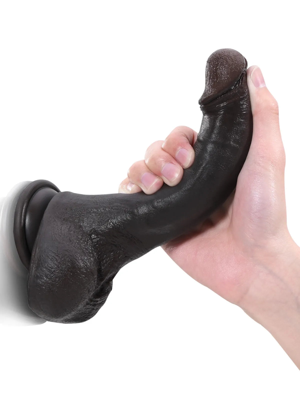 Jodie - Realistischer Dildo · Weich · Flexibel · Stabilisierender Kern - 21 cm