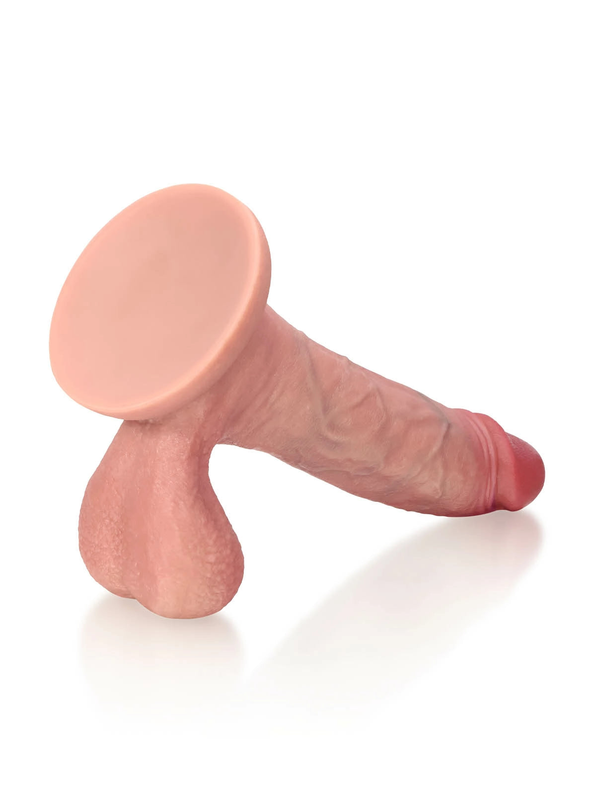 Logan - Dual-Density-Dildo mit Großer Eichel und Rückengratleiste - 23,4 cm