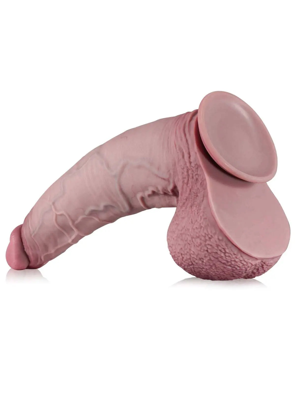 Raptor - Huge Gebogener Anal Dildo mit Saugnapf - 40,5 cm