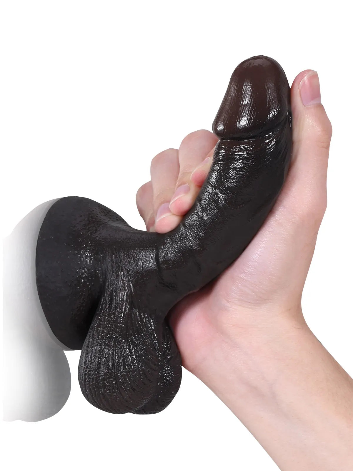 Smith - Kleiner Realistischer Dildo · Weiches Material · Bewegliche Hoden - 15,5 cm