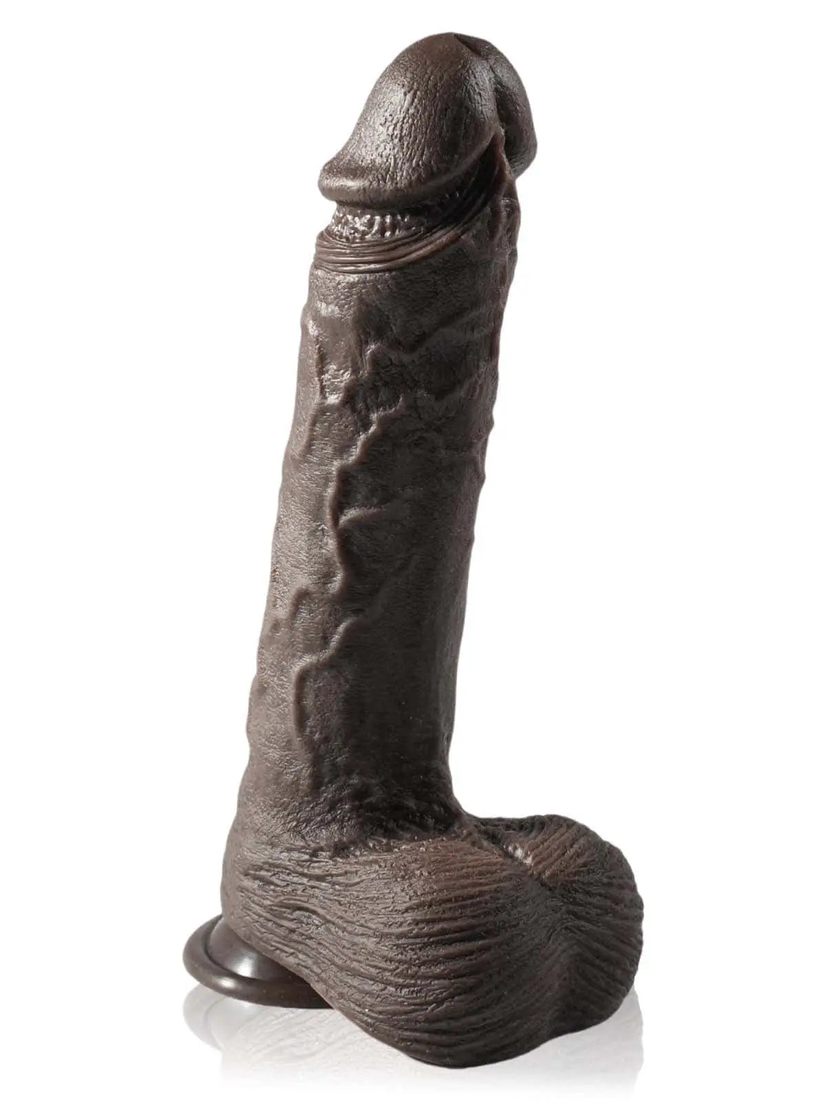 Volker - Dildo mit Stoßfunktion, 7 Stoß- & 3 Vibrationsmodi und beweglichen Hoden - 26,5 cm