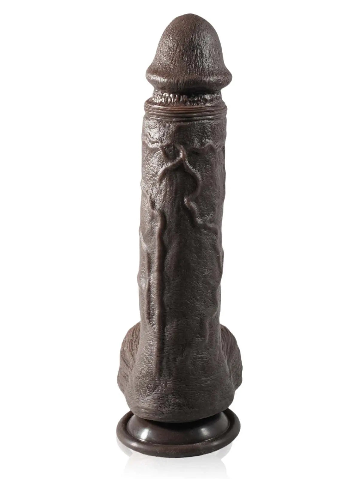Volker - Dildo mit Stoßfunktion, 7 Stoß- & 3 Vibrationsmodi und beweglichen Hoden - 26,5 cm