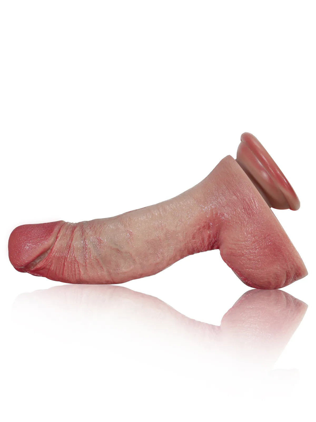 Stummel - Realistischer G-Spot-Dildo mit gebogenem Schaft - 19 cm