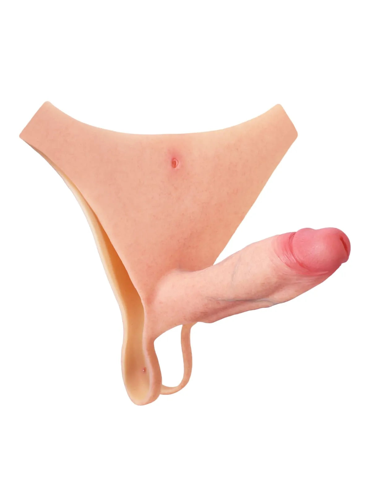 Tristan - Tragbarer, hohler Strap-On-Dildo • ED-Penishülle - 20 cm