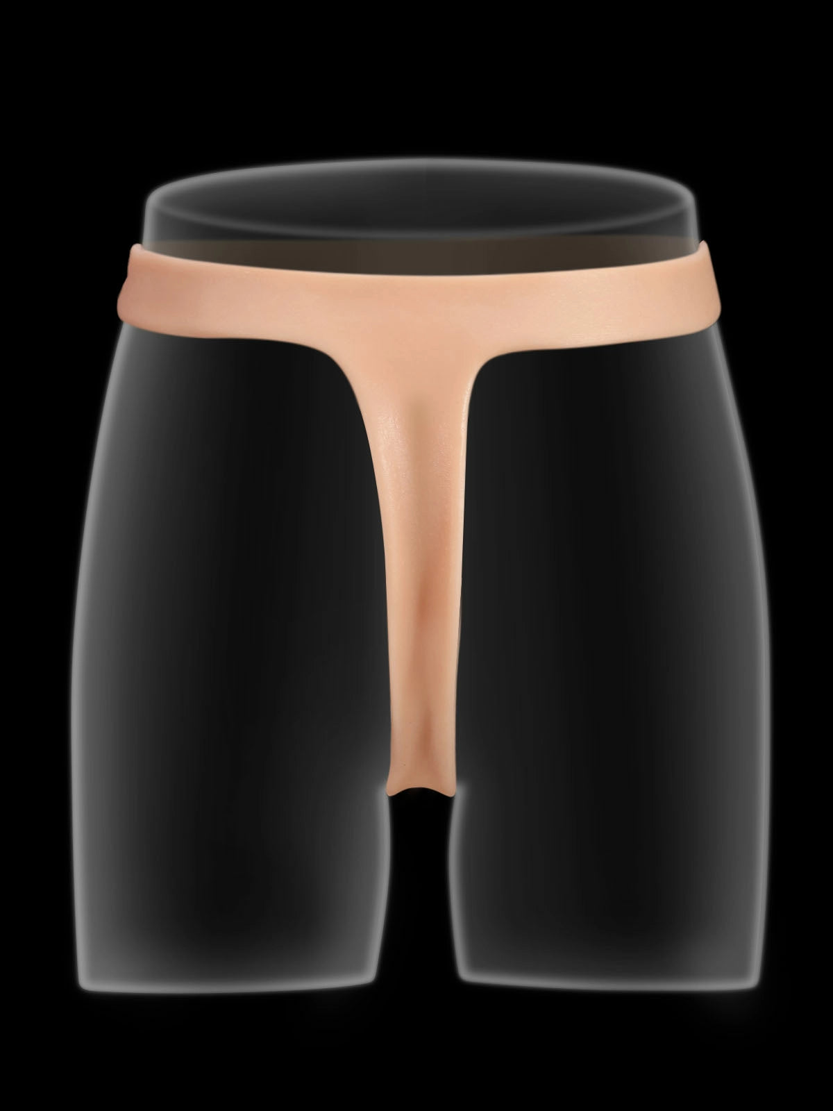 Zorvyn - Umschnalldildo mit Doppeltem Realistischem Dildo - 15,5 & 17,8 cm