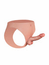 Arlo - Realistischer Silikon-Strap-On mit nahtlosem Slip - 14,7 cm