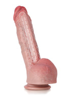 Charlie - Realistischer Dildo mit Metallkern und biegsamer Form - 24 cm