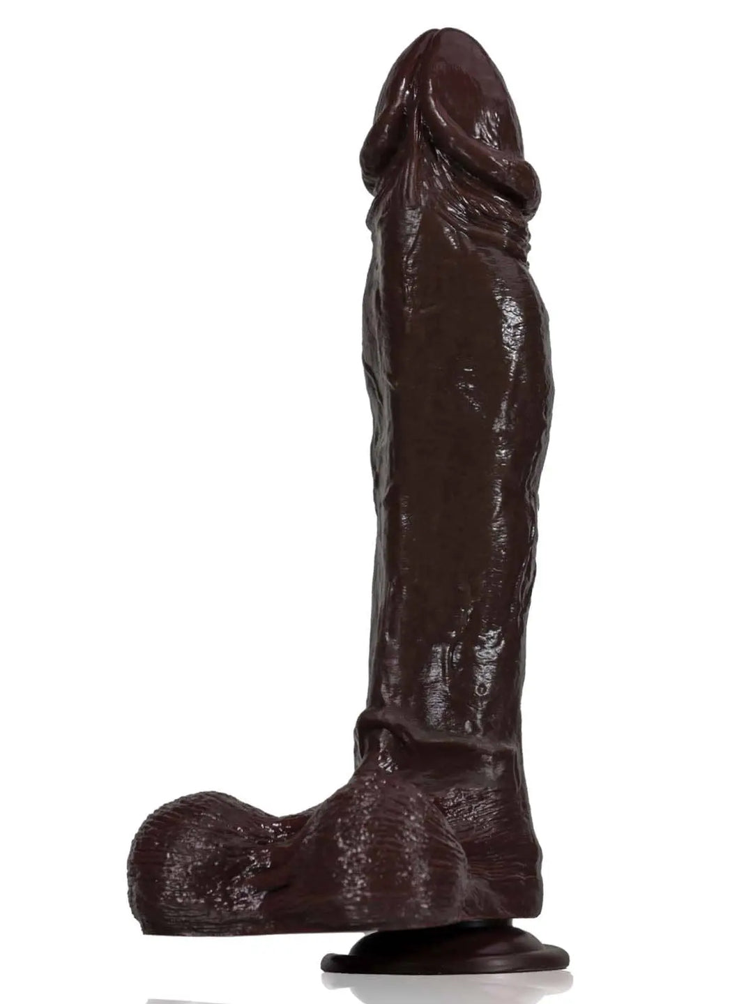 Daniel - Realistischer Dildo mit Stoßfunktion, konturiert & starke Vibration - 25,4 cm