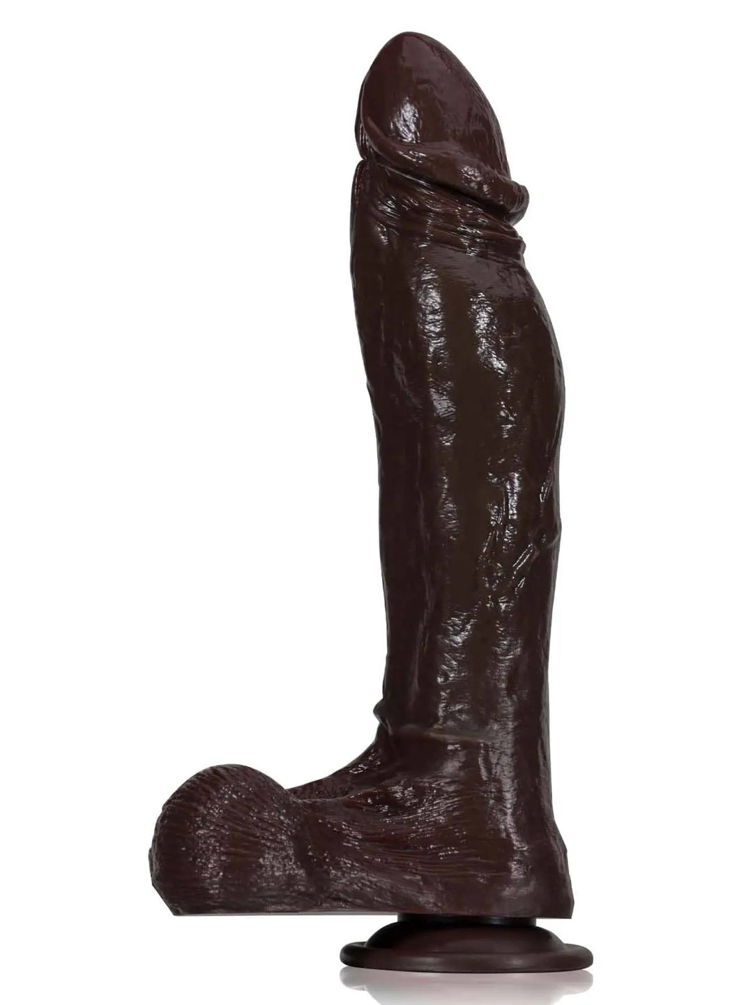 Daniel - Realistischer Dildo mit Stoßfunktion, konturiert & starke Vibration - 25,4 cm