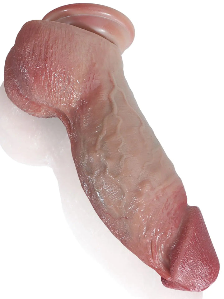 David – Realistischer Dildo, kurz, dick & voluminös – 16,5 cm