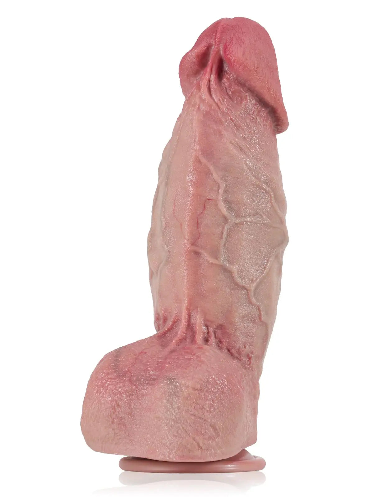 Dirk - Großer, dicker, realistischer Dildo mit ausgeprägten Adern - 27,9 cm
