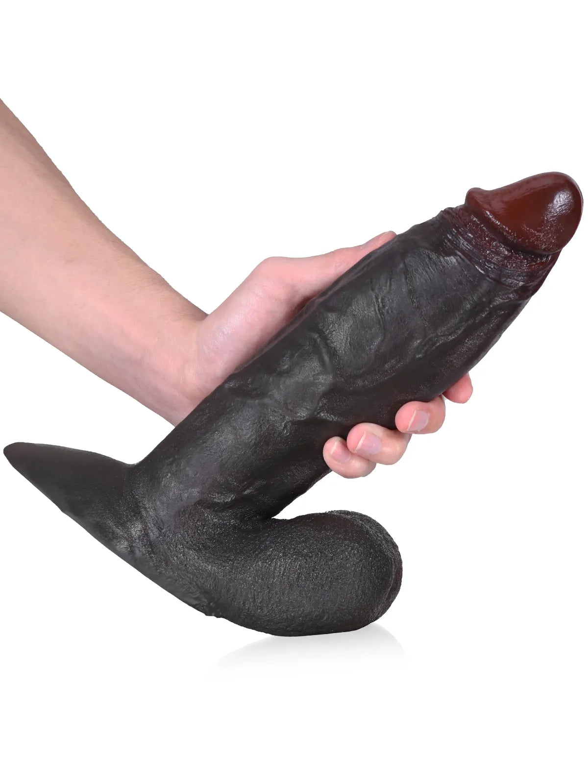 Dragon - Großer Realistischer Dildo · Schwingende Hoden · Vac-U-Lock - 25,5 cm