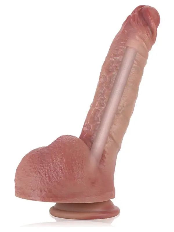 Günter - Hyperrealistischer Dildo mit Metallkern und biegsamer Form - 23,5 cm