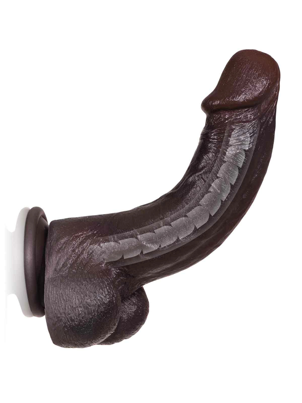 Jake - Schlanker Realistischer Dildo mit Biegbarem Metallkern - 21 cm