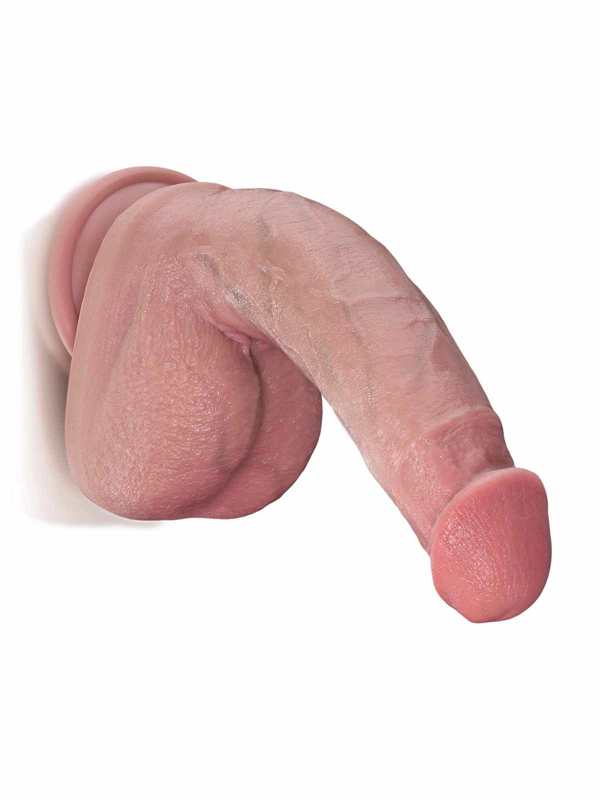 Jamie - Realistischer Dildo mit flexiblem Metallkern für Einsteiger – 20,8 cm