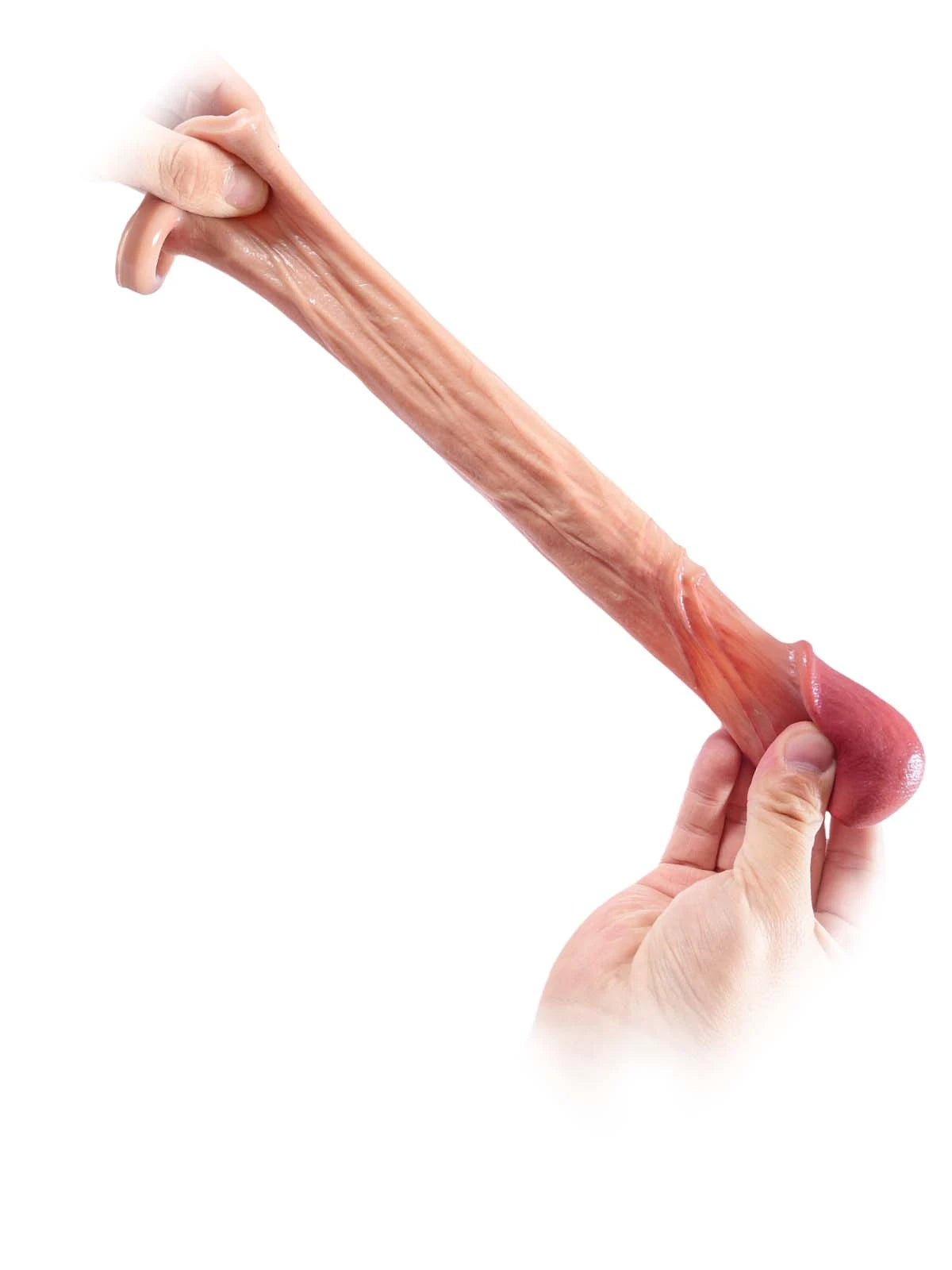 Leon - Ultra-Realistische Penishülle mit Hauteffekt-Silikon - 16 cm