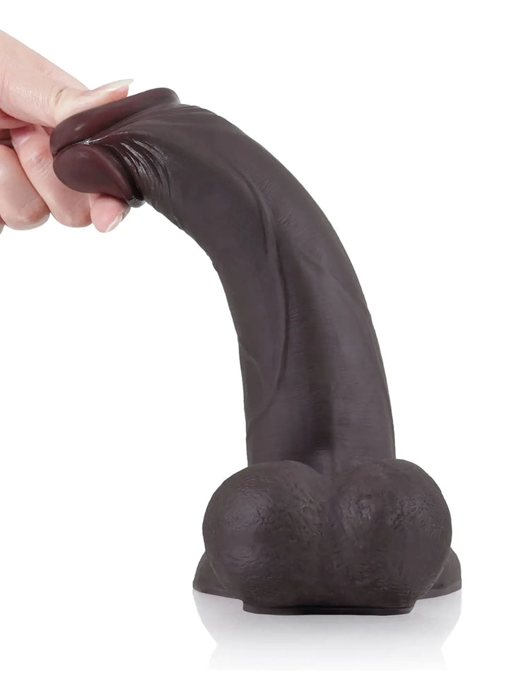 Lichtner - Gleitender Hautdildo - 23.9cm