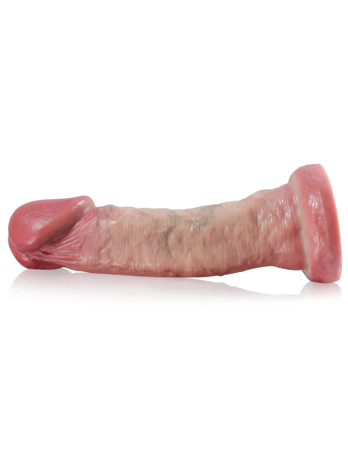 Maurits - Realistisches weiches Dildo Ohne Hoden mit Großem Pilzkopf - 22,5 cm