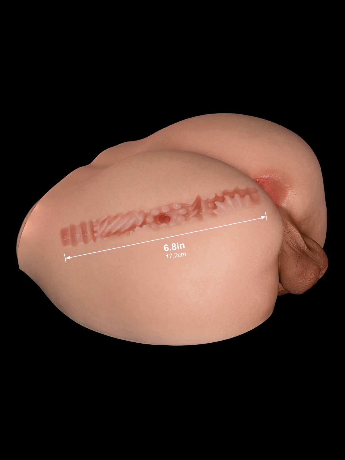 Mist - Realistischer Männlicher Masturbator mit Gesäß und Hodensack aus Silikon