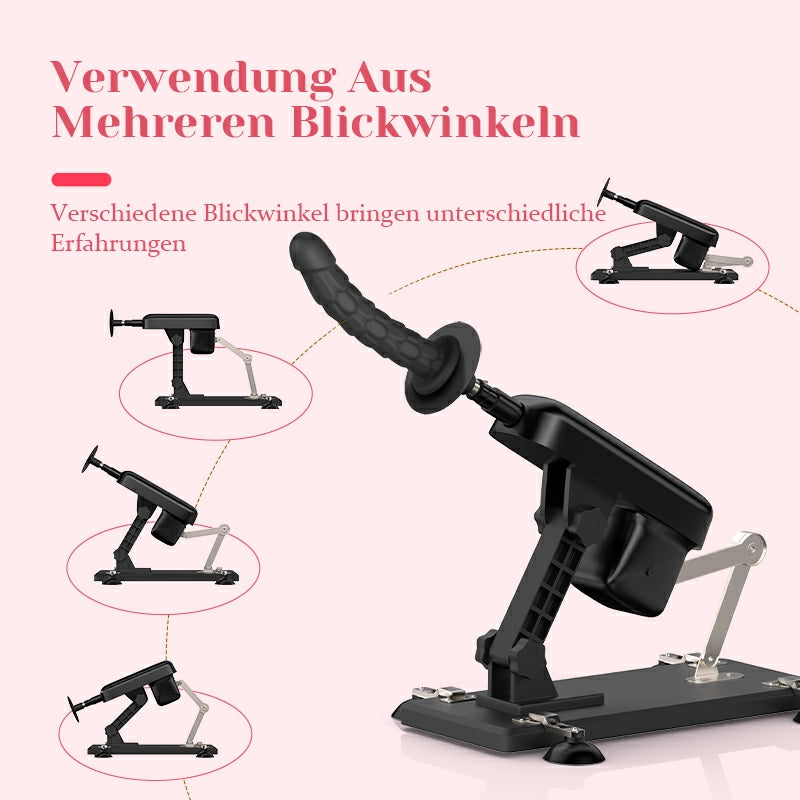 Nova - Leistungsstarke Leise Sexmaschine mit 7 cm Hublänge und 12 Stufen