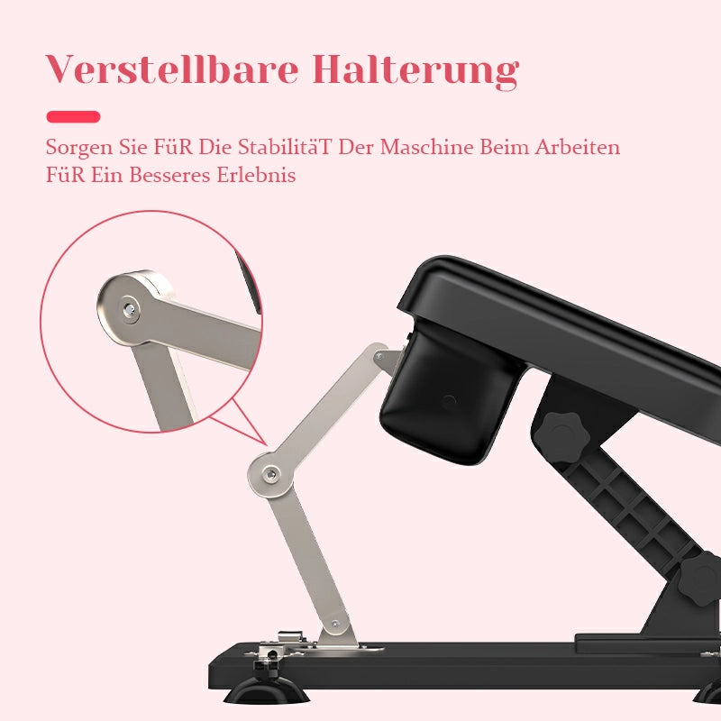 Nova - Leistungsstarke Leise Sexmaschine mit 7 cm Hublänge und 12 Stufen