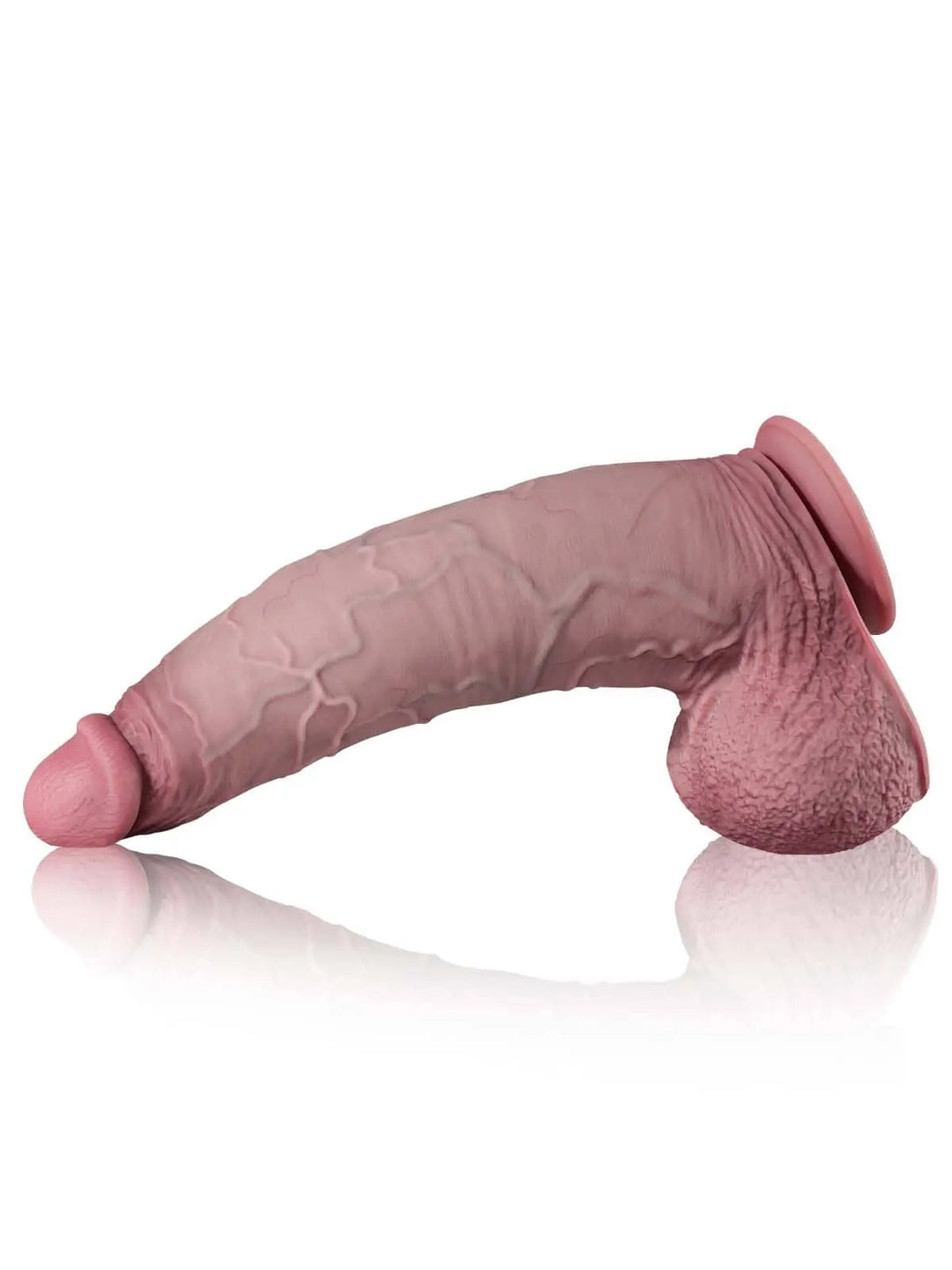 Raptor – Huge  Gebogener Anal Dildo mit Saugnapf – 40,6 Cm