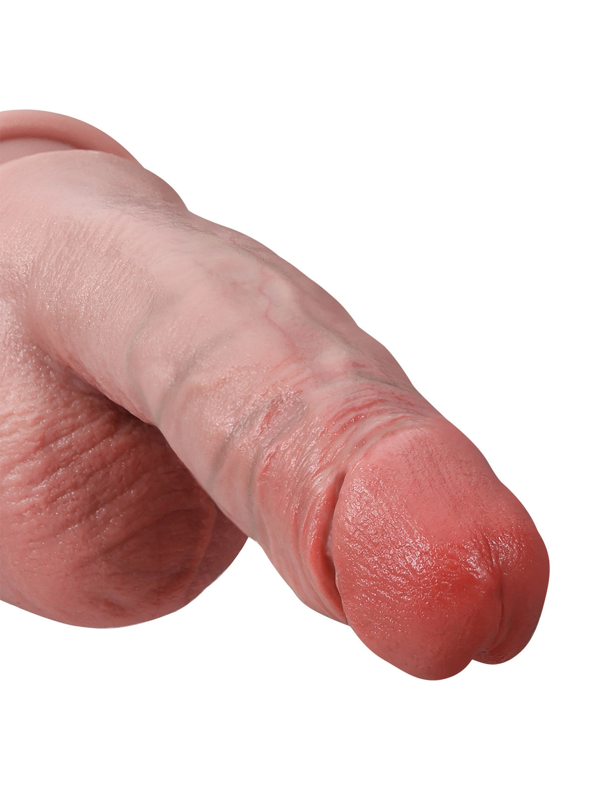 Reece - Realistischer G-Spot-Dildo mit gebogenem Schaft - 19,3 cm