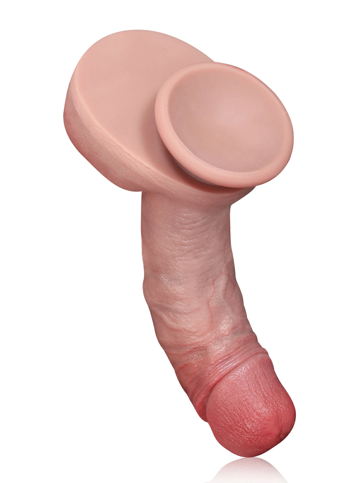 Reece - Realistischer G-Spot-Dildo mit gebogenem Schaft - 19,3 cm