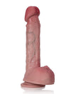 Robert - Schlanker Dual-Density-Dildo mit Pilzförmiger Eichel, Für Einsteiger - 22,2 cm