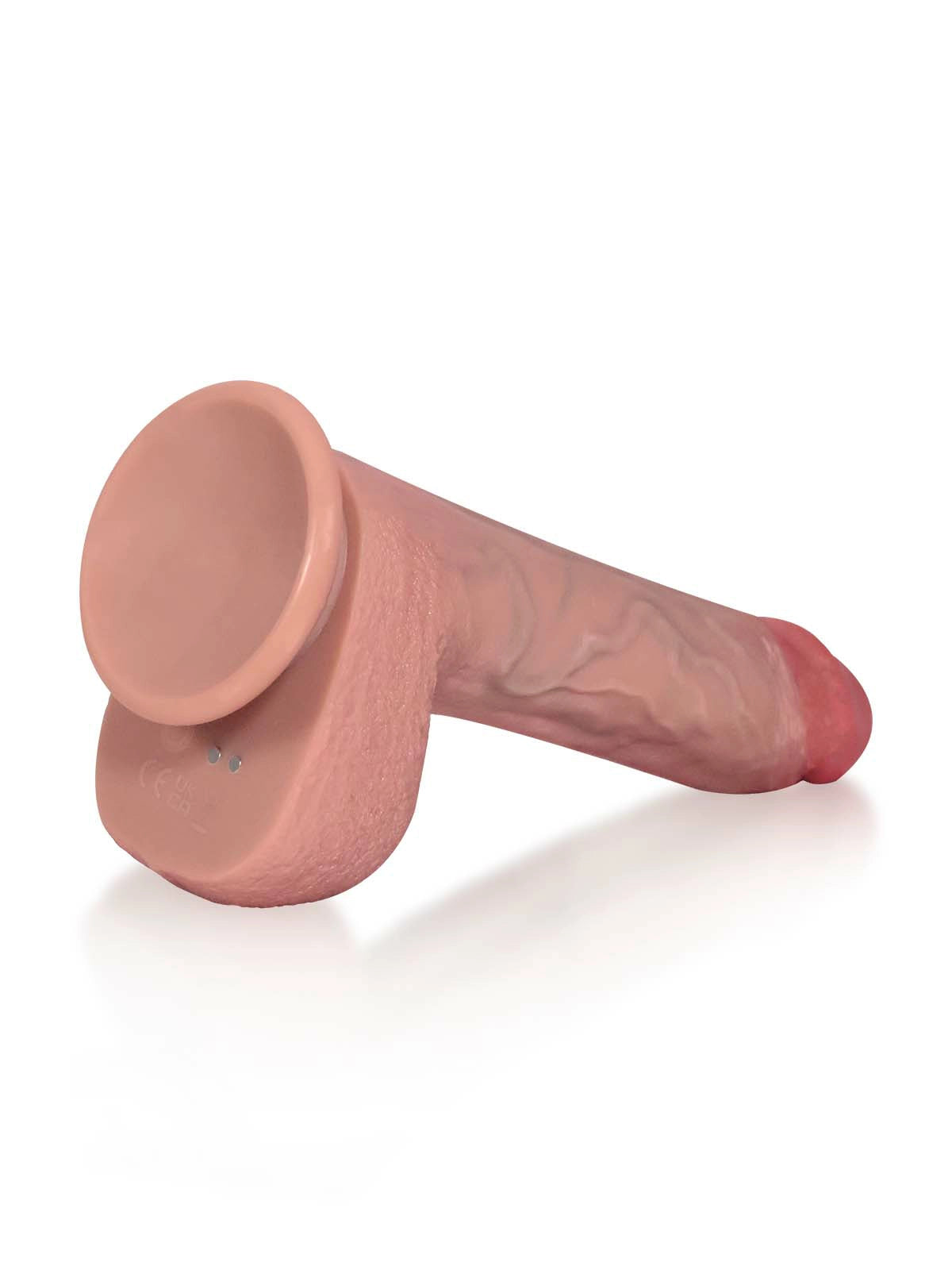 Roman - Dildo mit Stoßfunktion, Breitem Eichelrand und Spitzenmotor - 22,4 cm