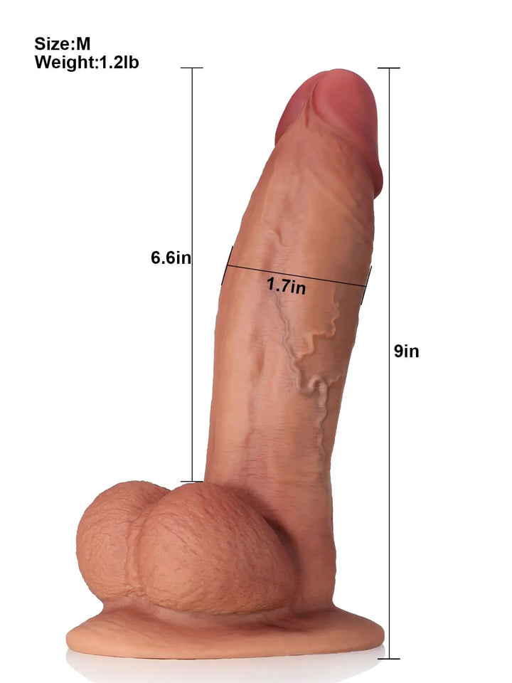 Schulze - Riesen Saugnapf Dildo - 31cm