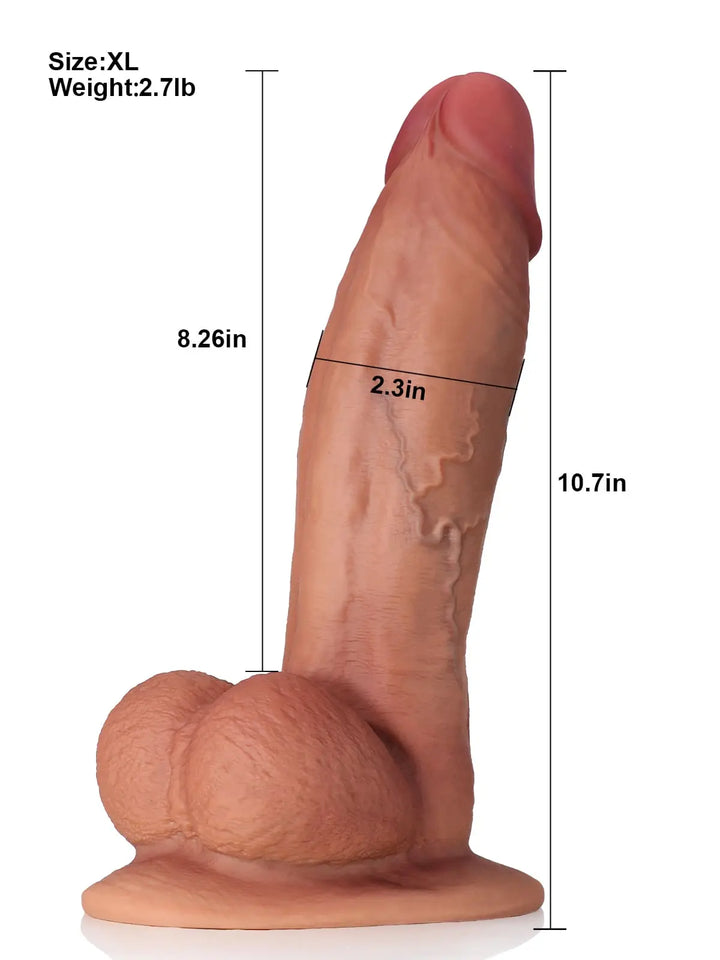 Schulze - Riesen Saugnapf Dildo - 31cm