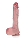 Sean - Schlanker, hautähnlicher Dual-Density-Dildo in Hautfarbe - 24 cm