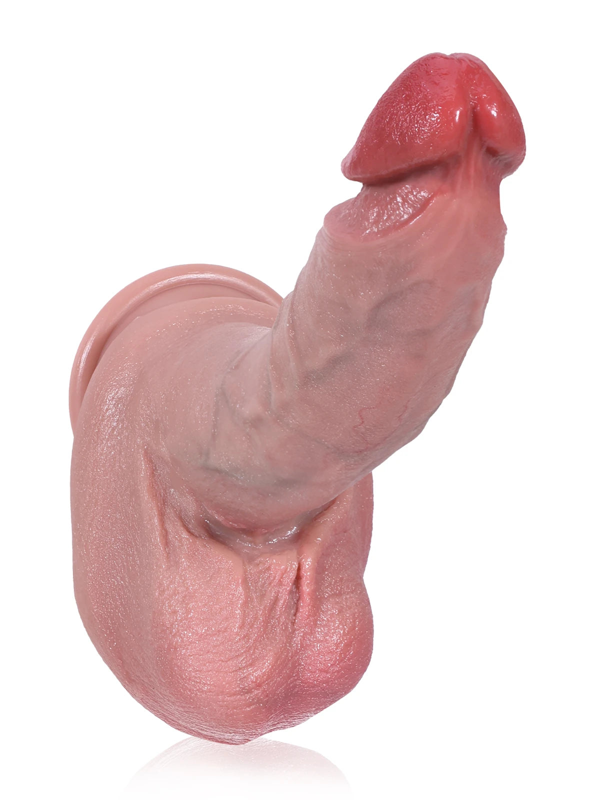 Sean - Schlanker, hautähnlicher Dual-Density-Dildo in Hautfarbe - 24 cm