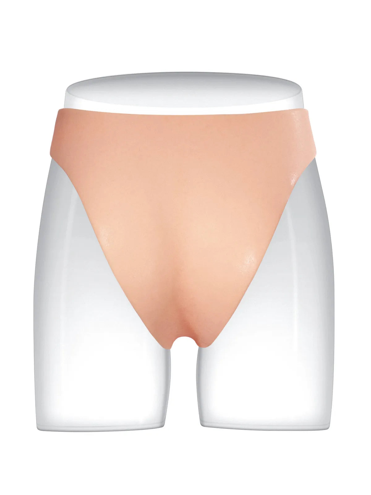 Silikon-Strap-On mit 17,5 cm realistischem Dildo - stabiler Kern & verstellbarer Gurt