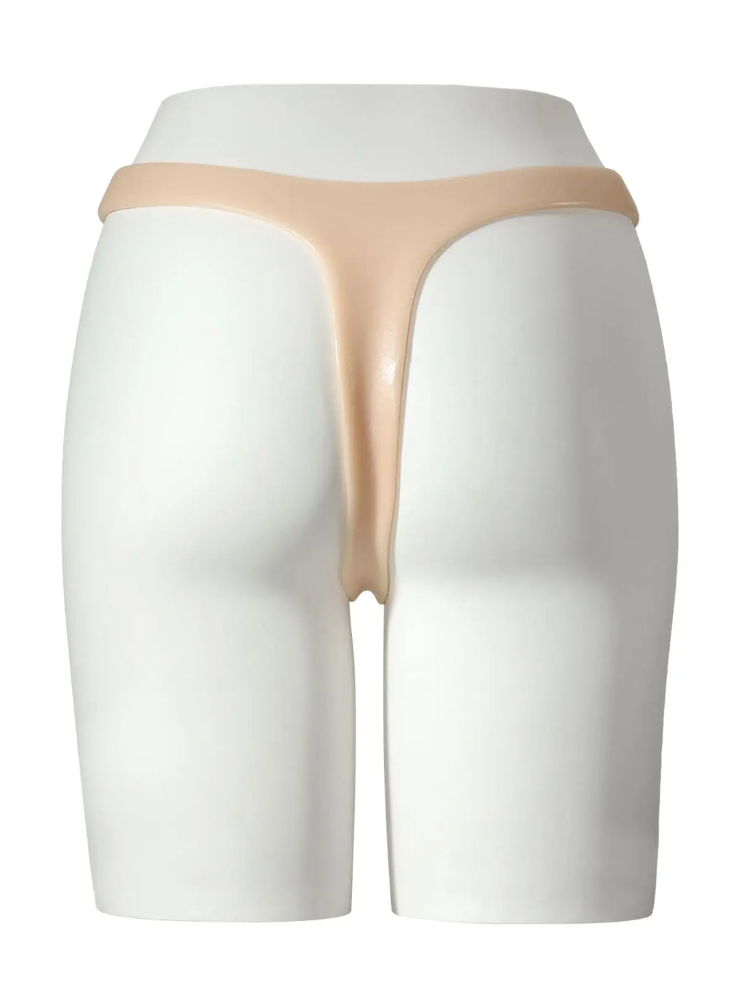 Silikon-Strap-on-Gurt kompatibel mit 10 cm Saugfuß-Dildo (Dildo nicht enthalten)