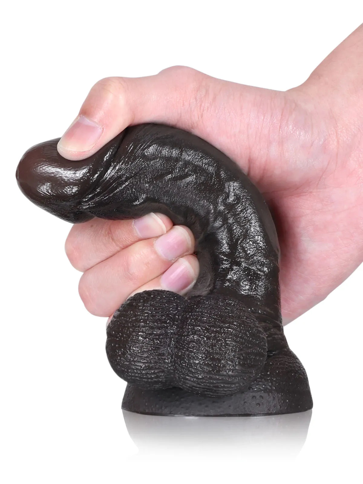 Smith - Kleiner Realistischer Dildo · Weiches Material · Bewegliche Hoden - 15,5 cm