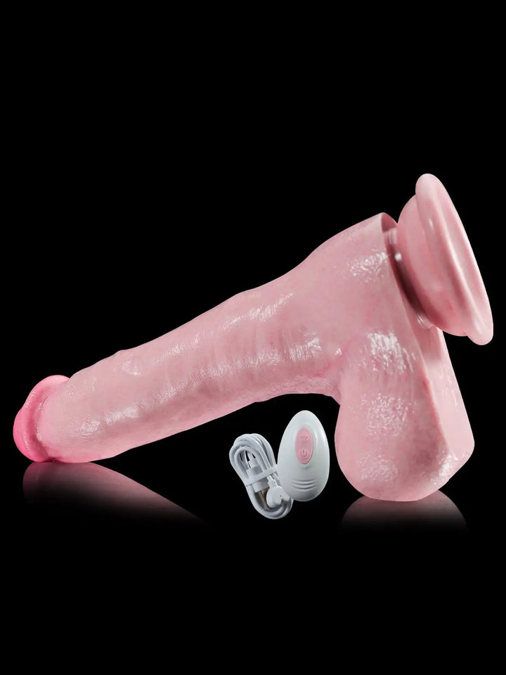 Soldier - Heizender Pulsierender Stoßdildo mit Fernbedienung - 20.32Cm