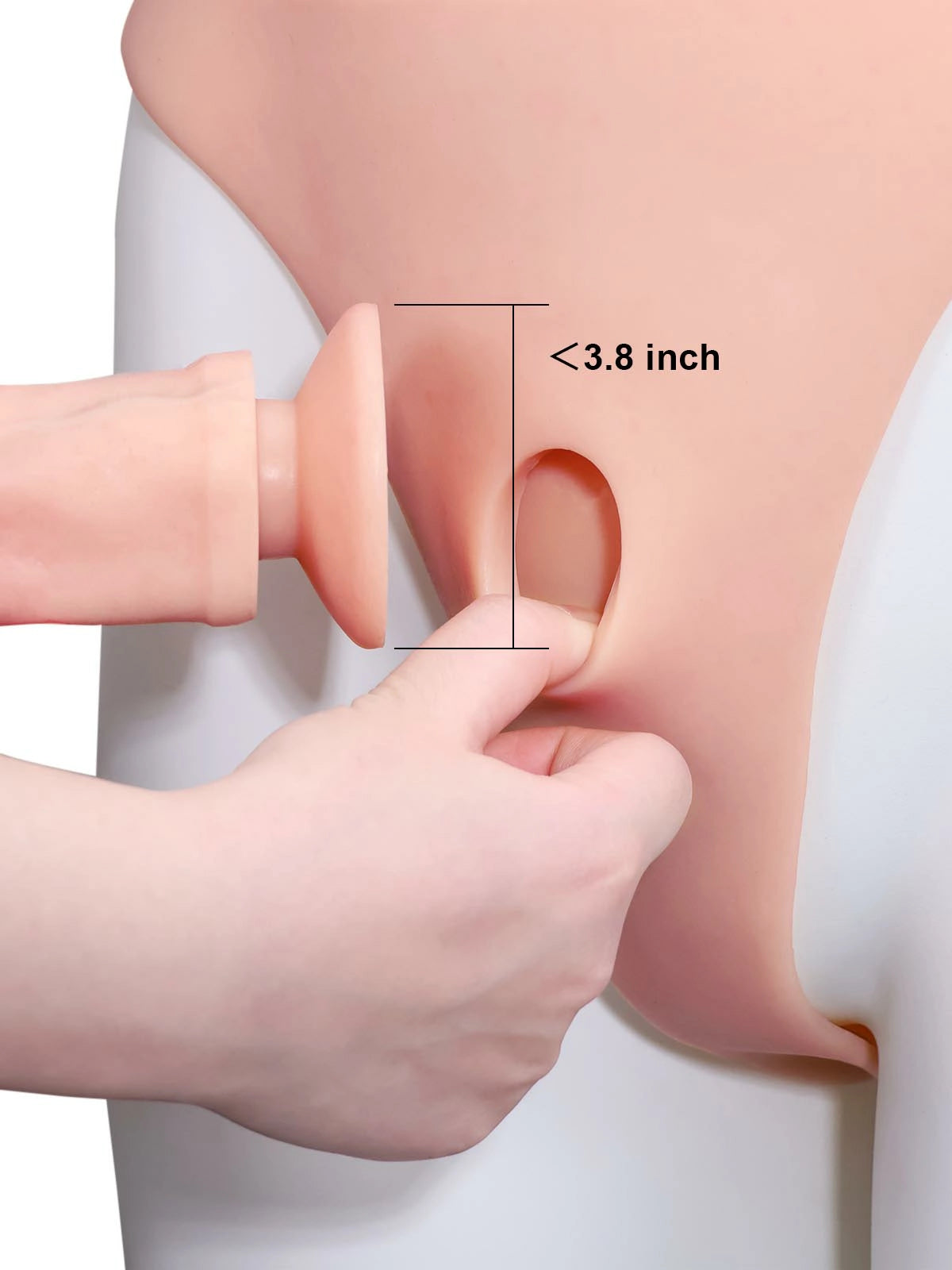 Thalyn - Umschnalldildo mit Austauschbarem Realistischem Dildo - 19,8 cm/21,6 cm