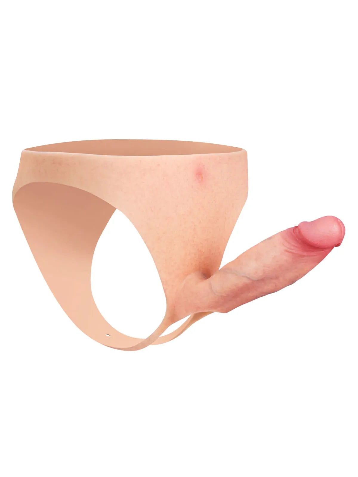 Tristan - Tragbarer, hohler Strap-On-Dildo • ED-Penishülle - 20 cm