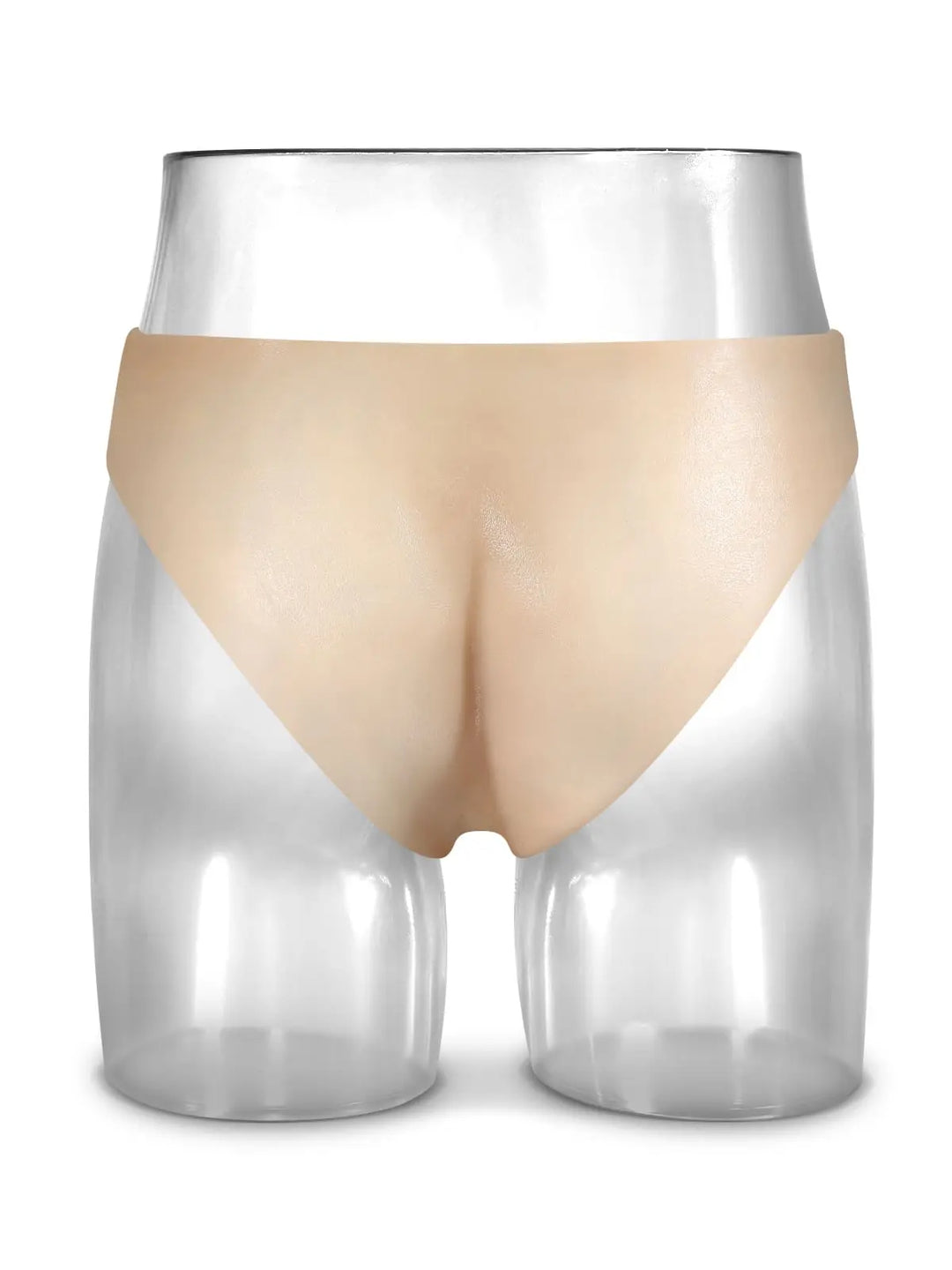 Velvra - Realistischer & hohler Strap-On Dildo mit elastischem Silikon-Dreiecksgurt