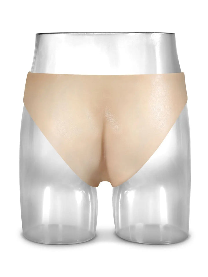 Velvra - Realistischer & hohler Strap-On Dildo mit elastischem Silikon-Dreiecksgurt
