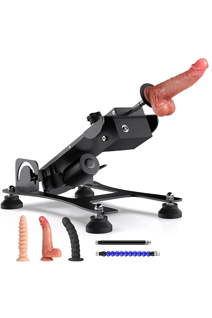 Vibeo Professionelle Sexmaschine - Vollständig Verstellbar in Hublänge und Winkel