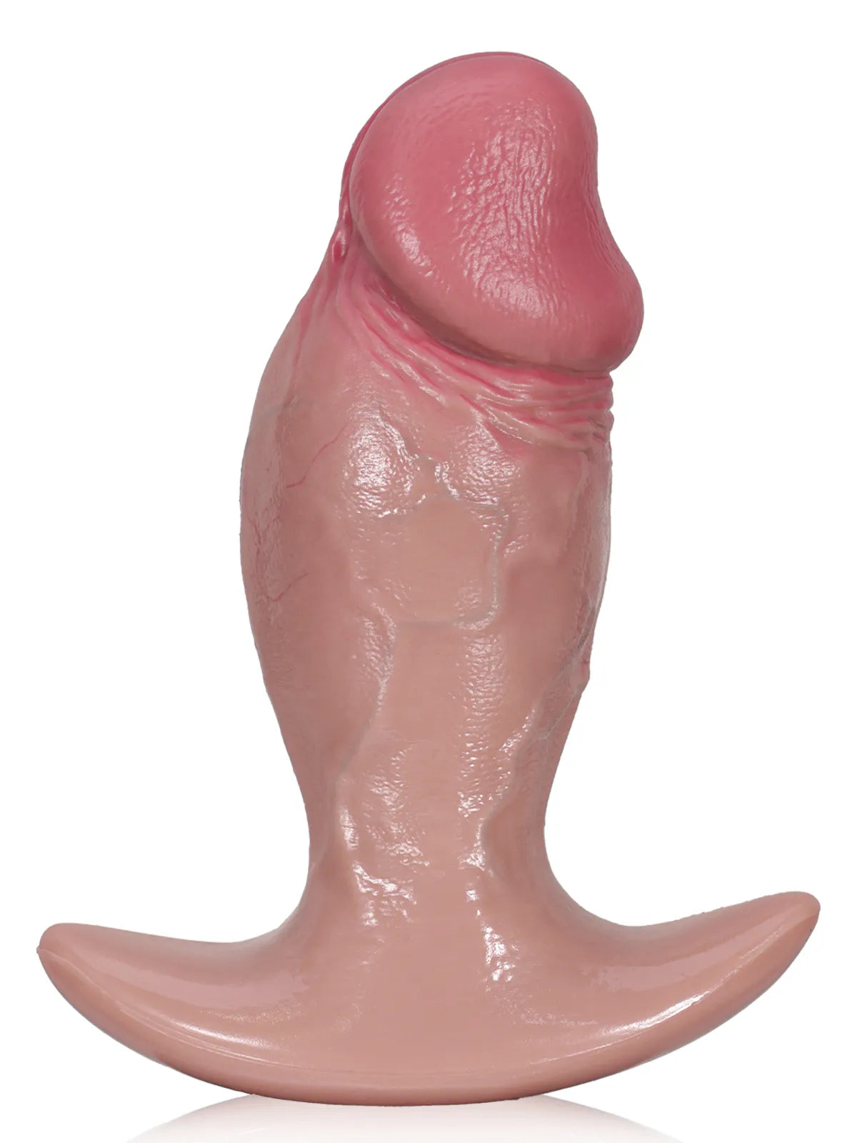 Willi - Weicher, realistischer Dildo-Butt-Plug für vielseitiges Vergnügen - 16,5 cm